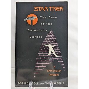 Star Trek Paperback The Case of the Colonists Corpse Sam Cogley